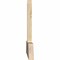 Ekena Millwork Portland Rough Sawn Timber Gable Bracket, Douglas Fir, 84"W x 24"H x 2"D x 6"F, 7/12 Pitch GBW084X24X0206POR00RDF - alternate 2